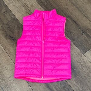 H&M Sport Hot Pink Puffer Vest